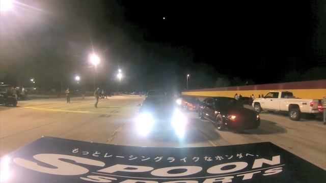 Drag racing with Killacam 90 B20 Vtec honda civic ef hatch смотреть онлайн