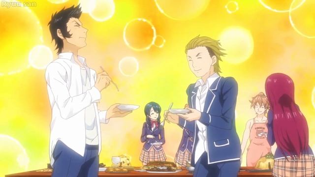 MOMENTOS DIVERTIDOS ESPAÑOL LATINO #3 | SHOKUGEKI NO SOMA LATINO смотреть онлайн