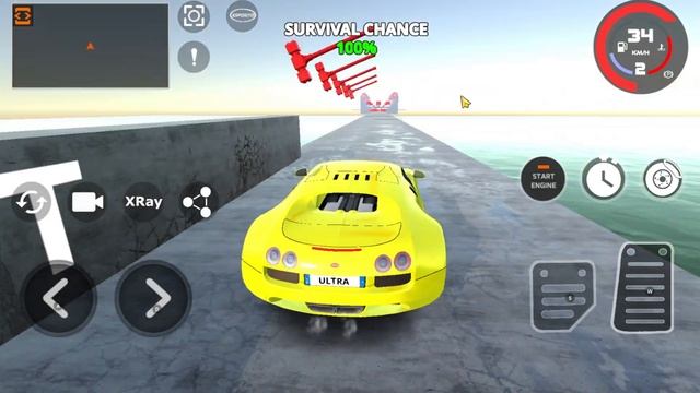 ПРОХОЖУ ИСПЫТАНИЯ В МОБИЛЬНОЙ БИМКЕ! DRIVEX CAR CRASH SIMULATOR смотреть онлайн