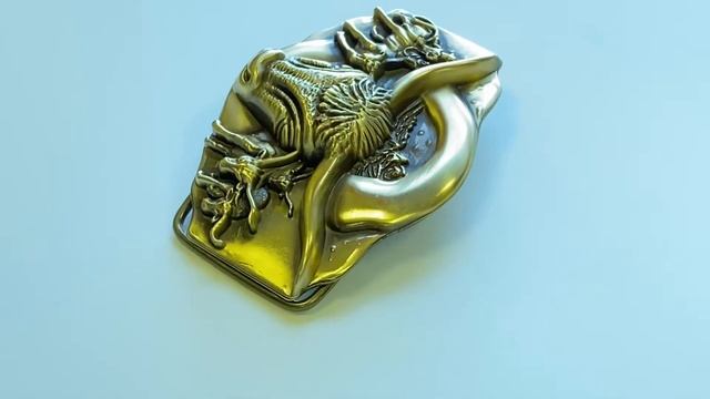 Пряжка TKB-N1/40 BP Голова Техасского лонгхорна (Цвет: латунь полированная) №1 смотреть онлайн