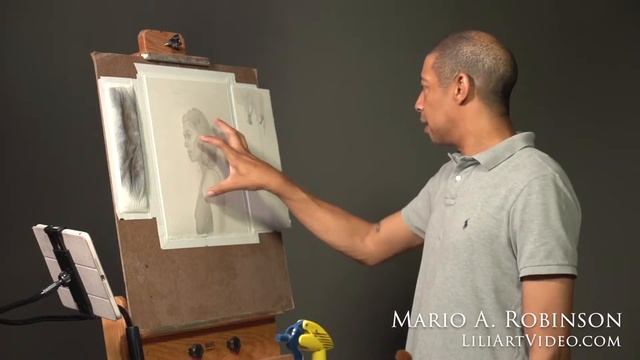 Mario Robinson “Watercolor Portraits” **FREE LESSON VIEWING** смотреть онлайн