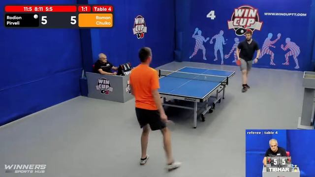 16:30 Пирвели Родион 2-3 Чуйко Роман стол 4 ЮГ-3 04.06.22 смотреть онлайн