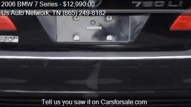 2006 BMW 7 Series 750Li 4dr Sedan for sale in Knoxville, TN смотреть онлайн