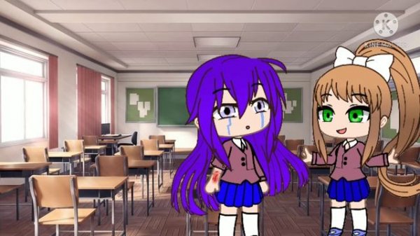 Blood water на русском/ гача клуб/