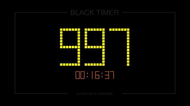 ⏱ 2000 Sec Timer / 🔊 Alarm / 👍 Simple Timer