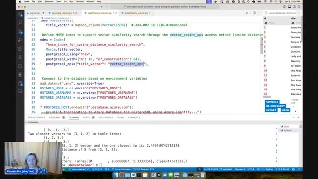 Using pgvector with PostgreSQL on Azure смотреть онлайн