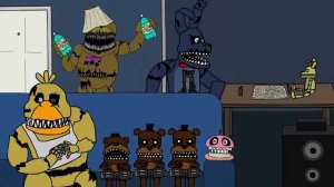 Фнаф 4 мультик анимация