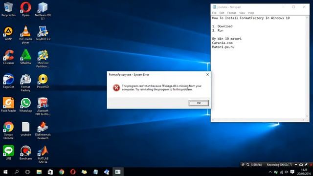 How To Install FormatFactory In Windows 10 смотреть онлайн