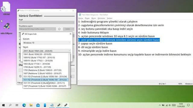 Download Windows 10 Old Versions Easily (Windows 10 Önceki Sürümleri Kolayca İndirin) смотреть онлайн