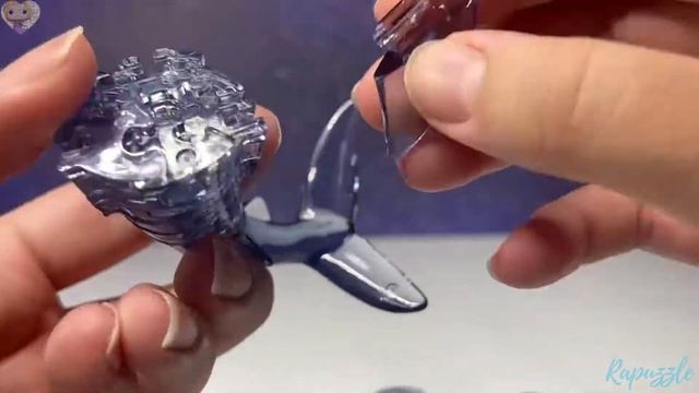 Bepuzzled 3D Crystal Puzzle- Shark- Time Lapse Version смотреть онлайн