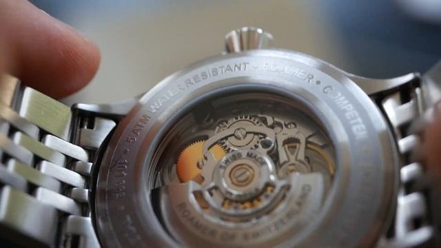 Roamer Competence Skeleton III Automatic Watch смотреть онлайн