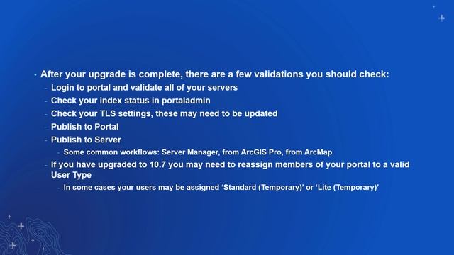 ArcGIS Enterprise: Upgrading Your Deployment смотреть онлайн