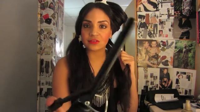 Spiral curls tutorial / valentine's day curls смотреть онлайн