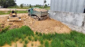 Строительство, новый участок для засыпки