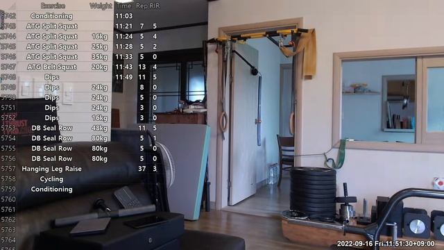 No. 214 ATG Split Squat, Dips, DB Seal Row смотреть онлайн