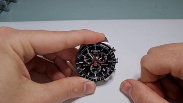 How to set a Tissot PRS 516 Chronograph watch