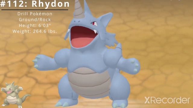 Pokédex #112: Rhydon смотреть онлайн