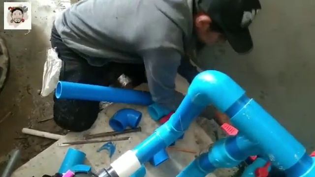 part#3 how to installation of sand filter/filter pump for suppy to swimming pool. смотреть онлайн