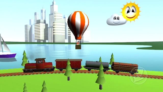 Мультики про машинки Городской транспорт и погода смотреть онлайн