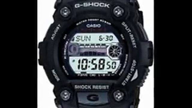 G-Shock Men's Quartz Watch with Grey Dial Digital Display and Black Resin Strap GW-7900-1ER смотреть онлайн