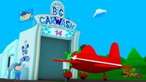 Самолёт Эйса | Автомойка Карла | мультики для детей