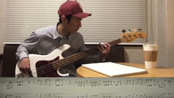 Incognito - Colibri Bassline Cover (With Tab)