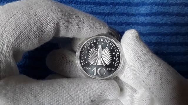 German 10 Euro silver commemorative coins from 2006 смотреть онлайн