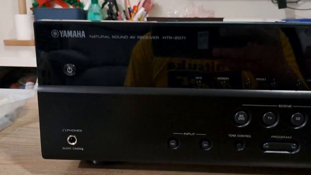 Yamaha Htr 2071 Unboxing