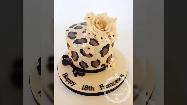 Leopard Print Cake decoration ideas 2021 смотреть онлайн