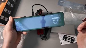 Marubox M690GPS.  Очень приличное зеркало-регистратор на 307 сенсоре