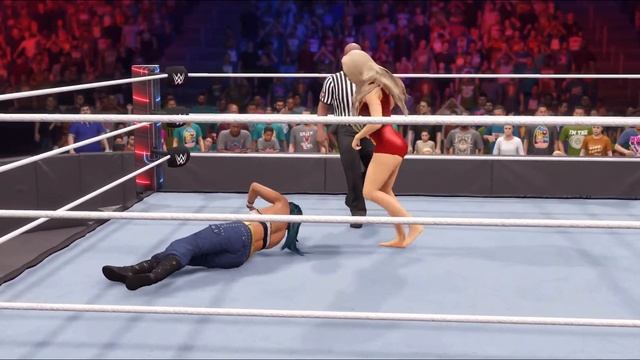Mia Yim v Pamela Anderson - WWE2K22 - S1E79 смотреть онлайн