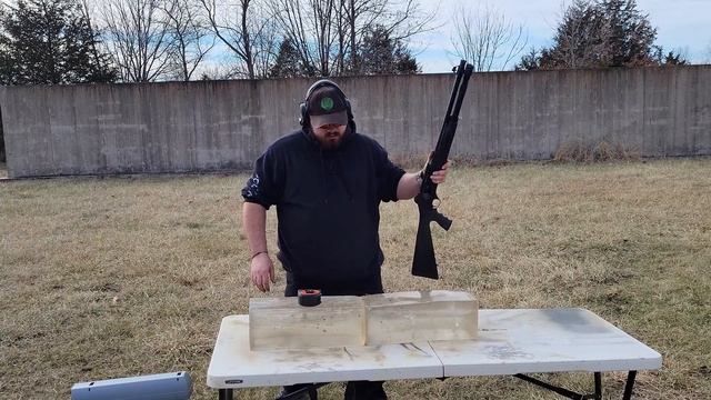 What 12ga Load Is Best? No. 4 Buckshot Vs 00 Buckshot Vs Slug Gel Test смотреть онлайн