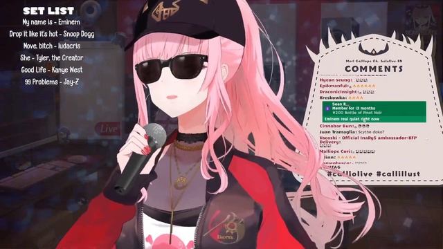 Calliope Mori raps 99 Problems смотреть онлайн