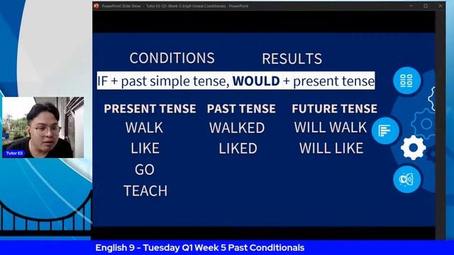 Past Conditionals || English 9 || Quarter 1 Week 5 смотреть онлайн