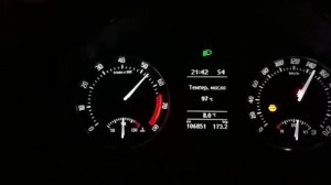 Skoda Octavia A5 1 8 tsi STAGE 1 РАЗГОН 0-100