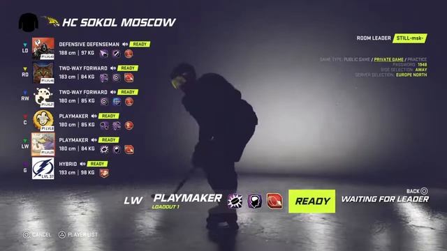 RCL7 NHL 21 6x6 HC SOKOL MOSCOW-HC Ice Time 30.11 смотреть онлайн