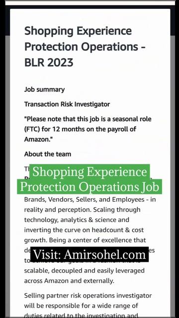 Amazon Is Hiring | Salary: Rs.32000/Month (Free Laptop+Wifi) Work From Home Job#trending#job смотреть онлайн