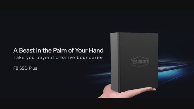 TerraMaster F8 SSD Plus - хранилище NAS с восемью отсеками для SSD. смотреть онлайн