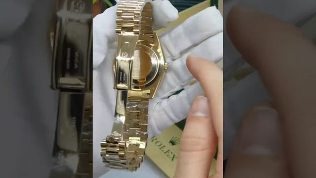 Мужские часы Rolex Day Date Oyster Perpetual. смотреть онлайн