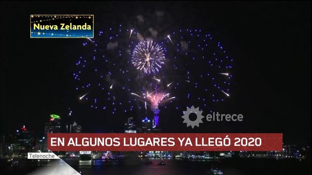 Así se festejó el Año Nuevo 2020 alrededor del mundo смотреть онлайн
