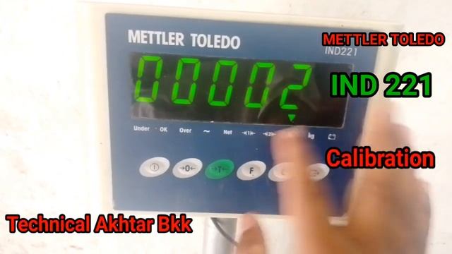 Short Calibration Banch scale Mettler Toledo Ind 221/Calibration ka tarika 2023 смотреть онлайн