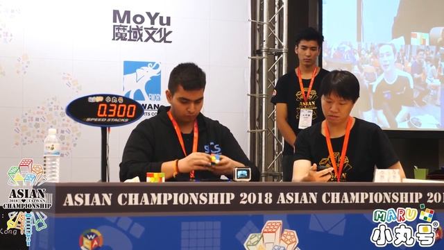 8.51 Official 3x3 Average | Asian Championship 2018 Final Round смотреть онлайн