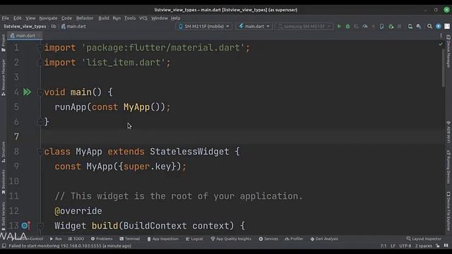 🐸 FLUTTER ANDROID ~ 🐸 LIST VIEW WITH DIFFERENT VIEW TYPES ~🐸 TUTORIAL смотреть онлайн