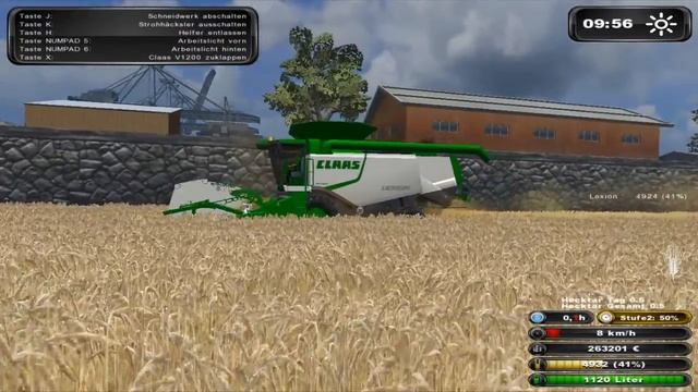 class lexion for farming simulator 2011 смотреть онлайн