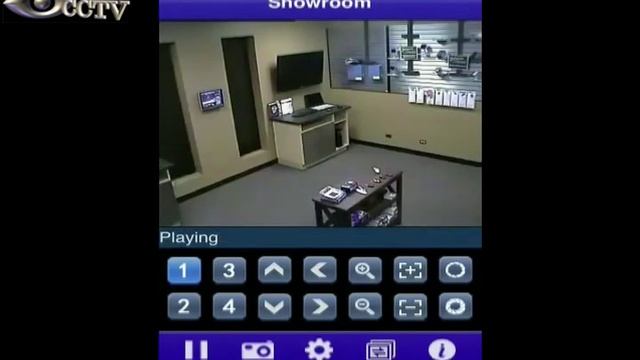 View Security Cameras over LAN on iPhone from DVR-7000 H.264 Standalone DVRs смотреть онлайн