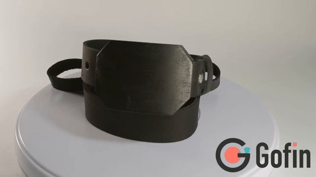 Ремень с деревянной пряжкой черный RDB 3910 смотреть онлайн