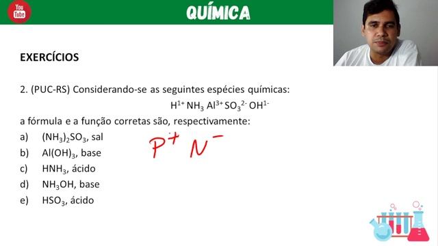 EXERCÍCIOS ÓXIDOS E SAIS смотреть онлайн