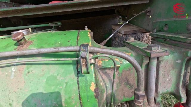 Передсезона підгоовка комбайна John Deere 1032. Ремонт комбайна John Deere 1032 часна 1. смотреть онлайн