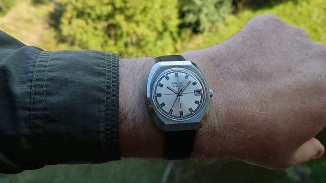 Poljot экспортные и очень массивные,календарь,СССР 70-е года смотреть онлайн