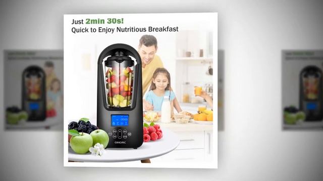 Omorc-50 oz Countertop Blender with New Vacuum Technology смотреть онлайн